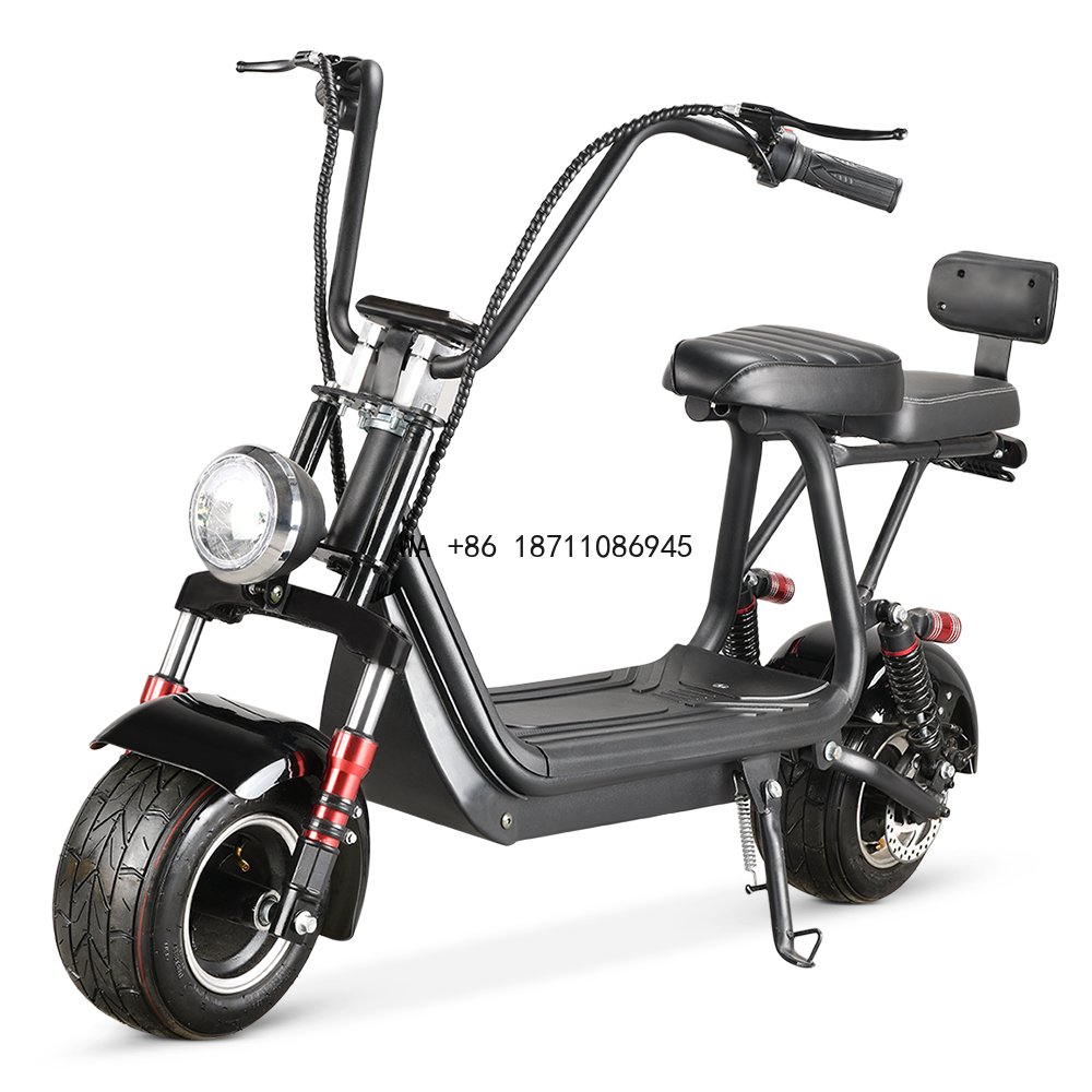 Electric Scooter Adults - 中国製格安カスタムシティココ48V 20Ah 1000Wデュアルホイール大人用電動スクーターバイク最高速度35km/h