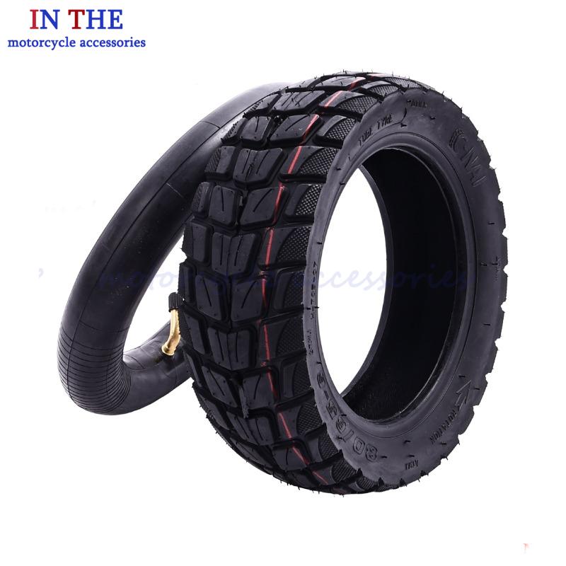 Scooter Tire - 80/65-6 オフロードインナーアウタータイヤ、赤線入り電動スクータータイヤ、厚みのあるインフレータブルインナーアウタータイヤの組み合わせ