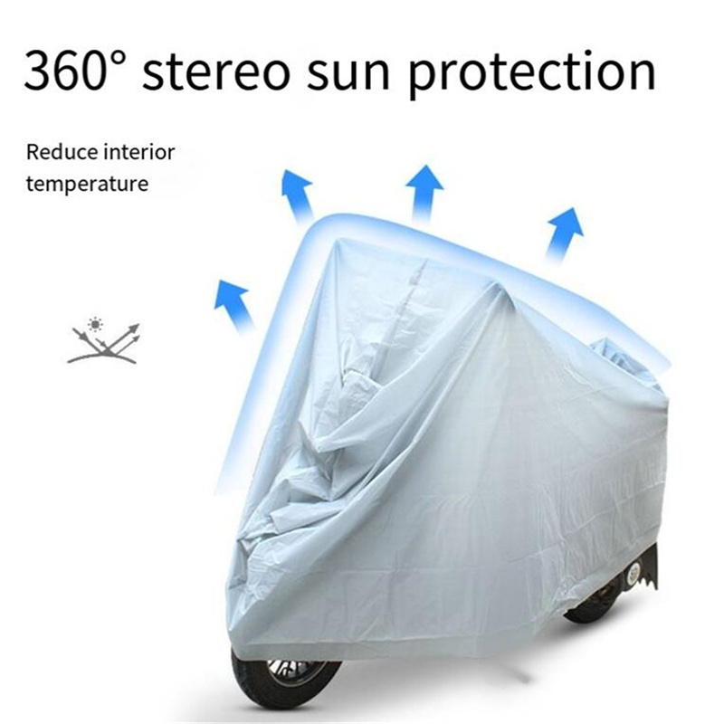 Electric Scooter Rain Cover - 防水バイクカバー 屋内外兼用 バイクスクーター保護ケース 雨・埃・紫外線・日差し対策 オートバイ用