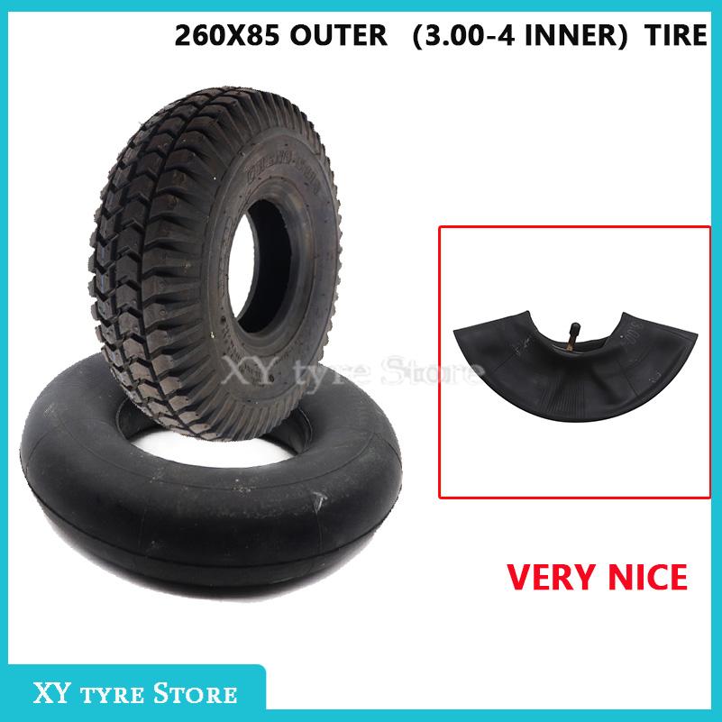Kids Electric Scooter - 高品質 260x85 タイヤ 3.00-4 スクータータイヤ インナーチューブキット