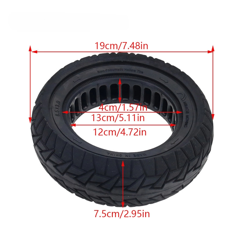 8.5インチ 8.5x3.0 ソリッドオフロードタイヤ Vs - Scooter Tire のレビューと価格