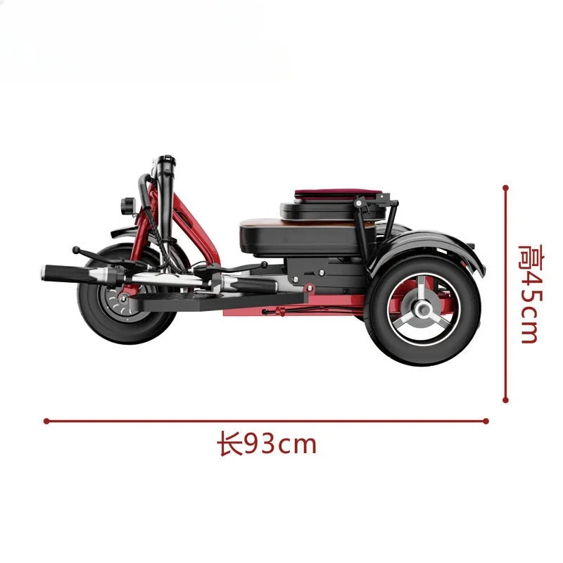 高齢者向け電動三輪スクーター折りたたみ式電動車両 - Folding Electric Scooter のレビューと価格