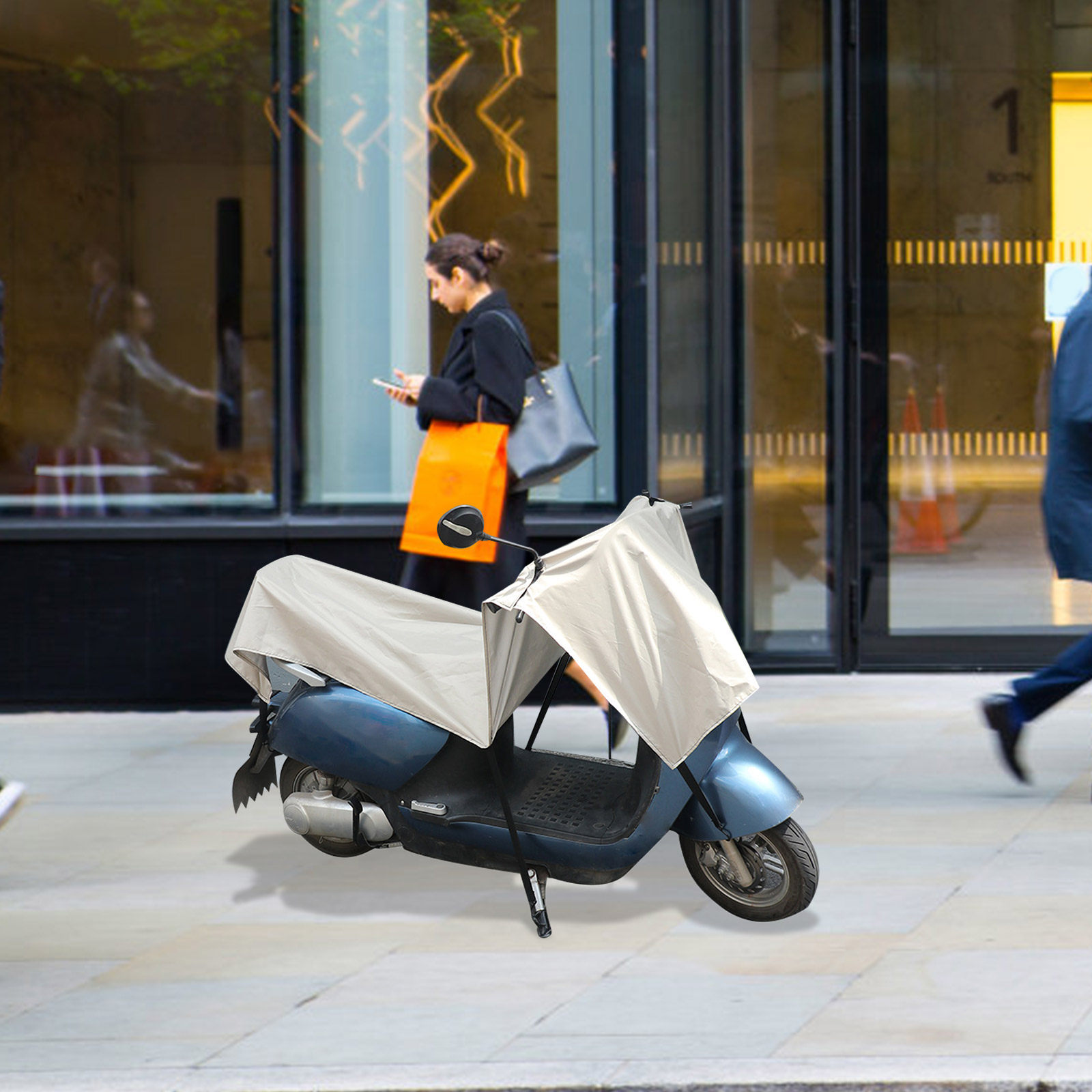 特大防水スクーターカバー モビリティスクーター 電動バイク  - Electric Scooter Rain Cover のレビューと価格