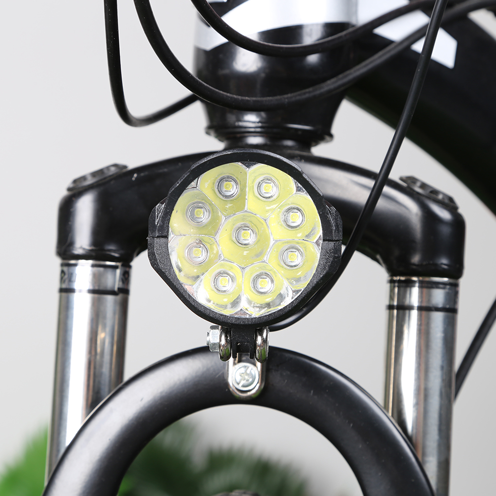 E-バイクヘッドライトホーン 2 in 1 電動スクーターフ - Electric Scooter のレビューと価格