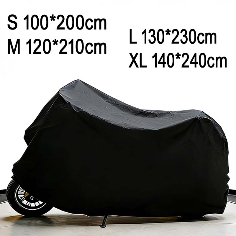 ハイサーチバイクカバー電動車両PEVA防水ブラック屋外バイク - Electric Scooter Rain Cover のレビューと価格