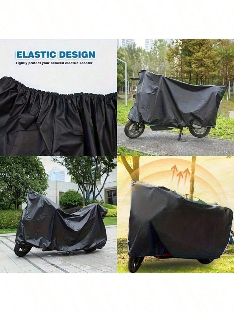 厚手で防水性に優れた電動スクーター用レインカバー。全面を覆い - Electric Scooter Rain Cover のレビューと価格