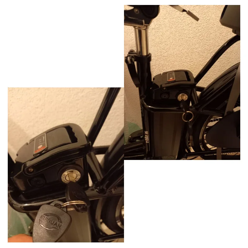 5 個ユニバーサルバッテリー充電器ミニロック 2 キー付きオ - Electric Scooter Charger のレビューと価格