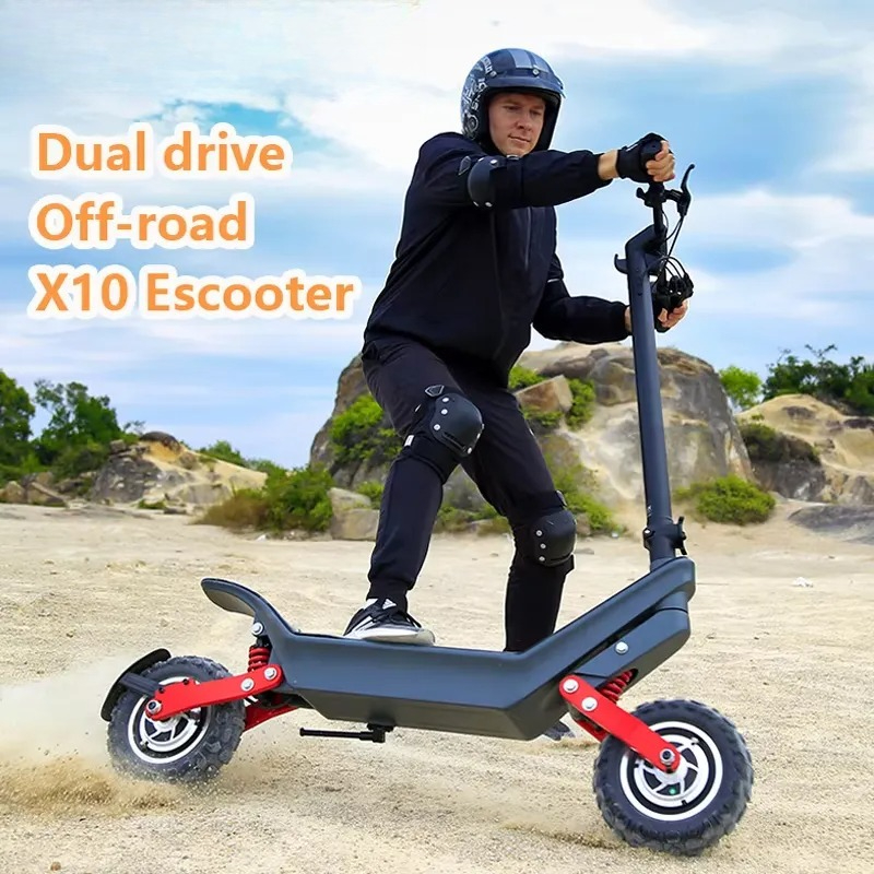 強力な2000Wデュアルモーター搭載X10電動スクーター（大 - Electric Scooter Adults のレビューと価格