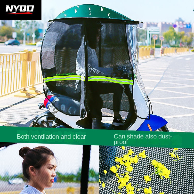 完全に内蔵された防水バイクカバー,折りたたみ式サンシェード, - Electric Scooter Rain Cover のレビューと価格