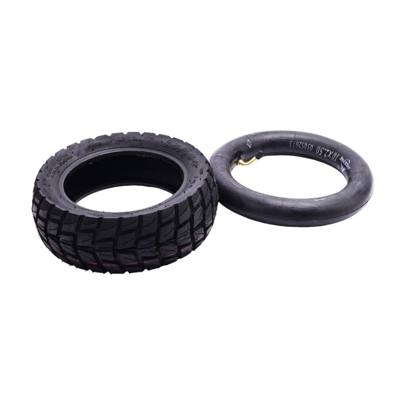 80/65-6 オフロードインナーアウタータイヤ、赤線入り電 - Scooter Tire のレビューと価格