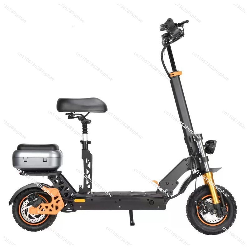 ポータブル800W48Vリチウム電池搭載、折りたたみ式大人用 - Folding Electric Scooter のレビューと価格