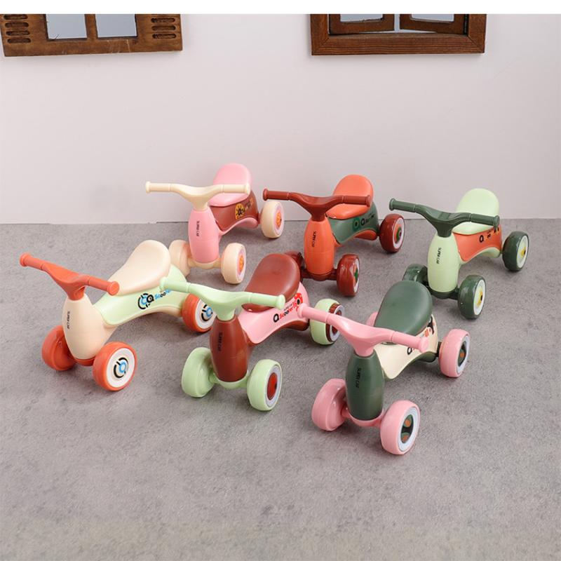 1 個シミュレーションミニかわいい子供用バランスカー四輪ベビ - Electric Scooter のレビューと価格