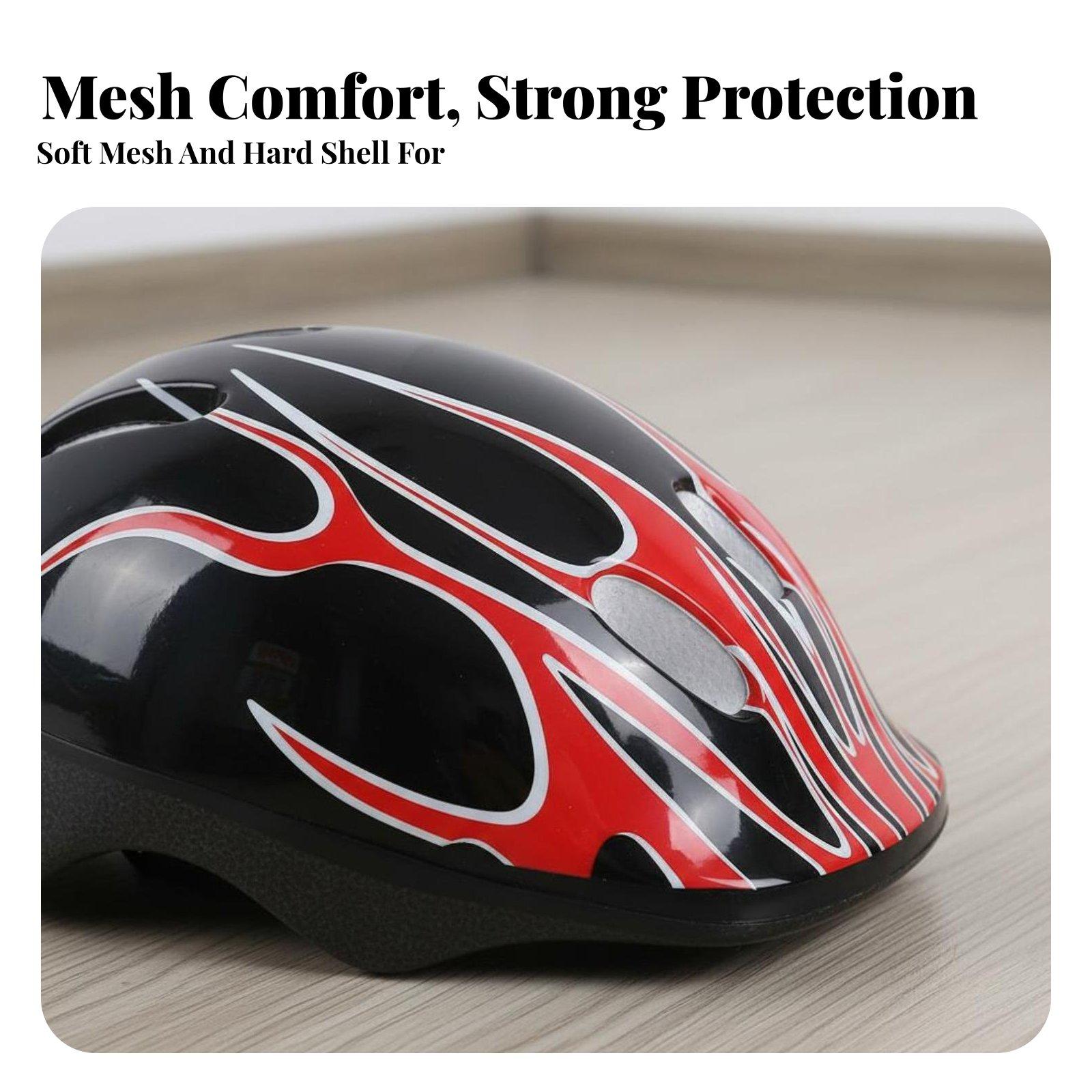 子供用ヘルメットと膝肘手首保護具セット 多目的フォームパッド - Scooter Helmet Set のレビューと価格