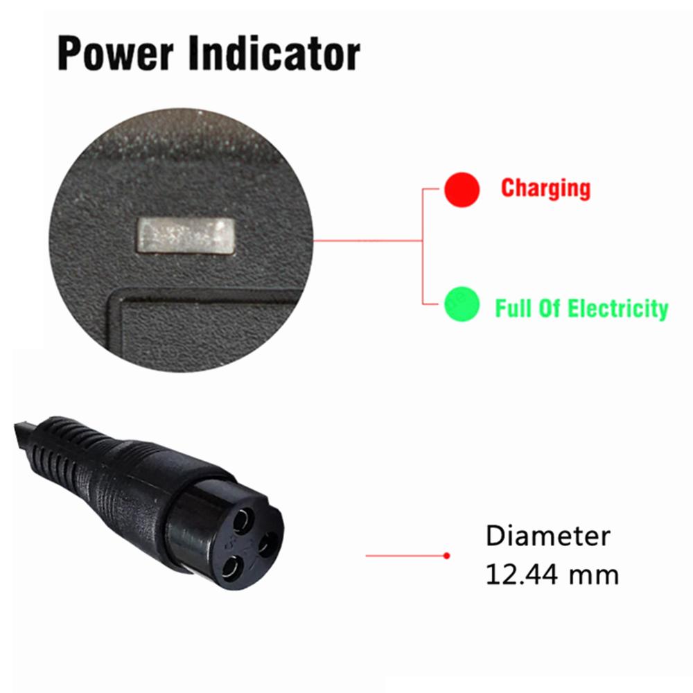 48V 2A 鉛酸バッテリー充電器 55.2V 鉛酸バッテリ - Electric Scooter Charger のレビューと価格